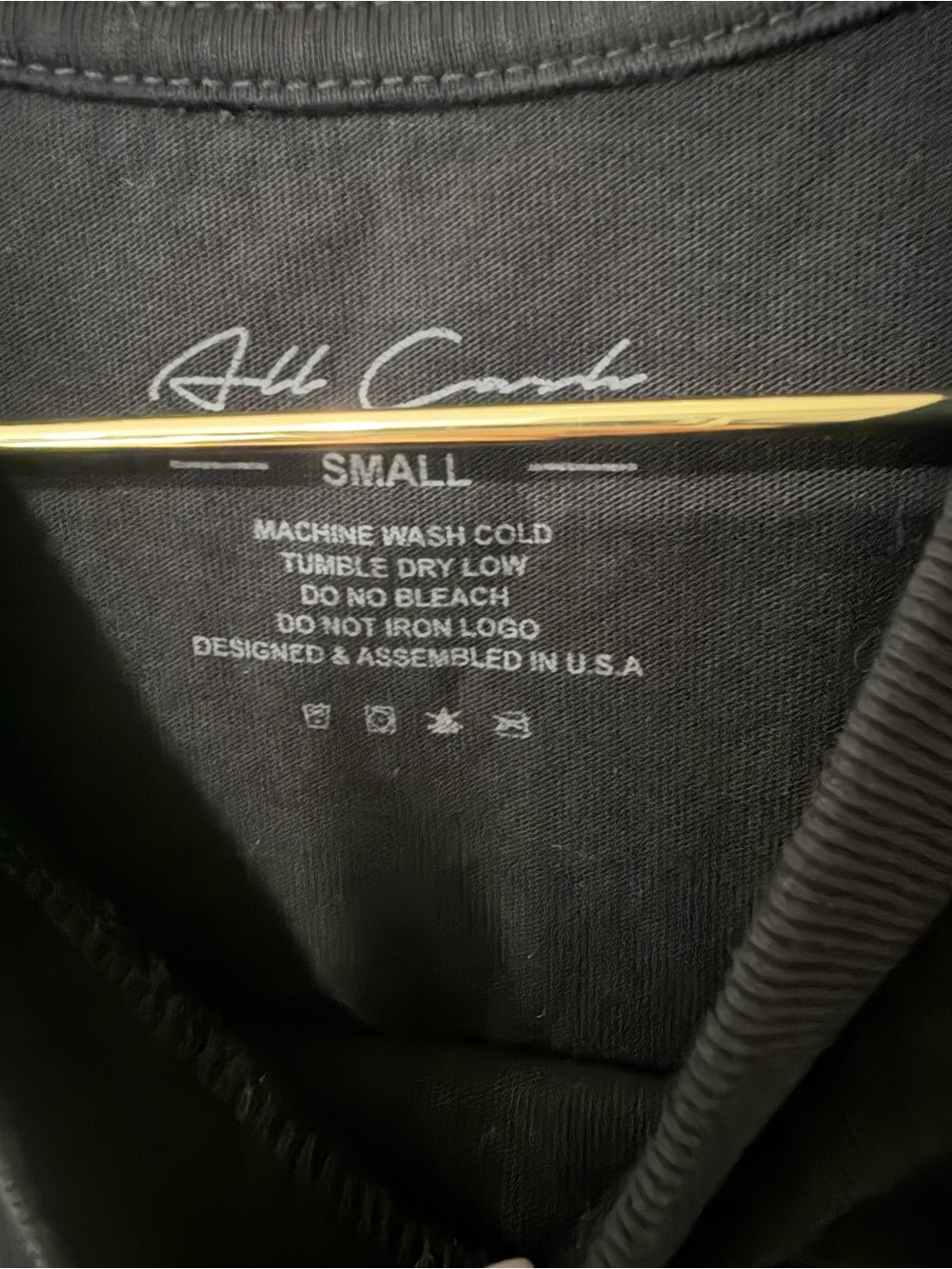 All Cash - Tee Shirt Tshirt - Small - Black Benjamin - Picture 2 of 3